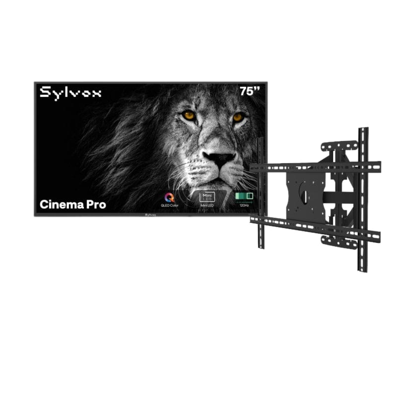 Sylvox Cinema Pro 75" Helio QLED Outdoor TV – 3500Nits, Cinematic Motion with 120Hz (2025 Model)