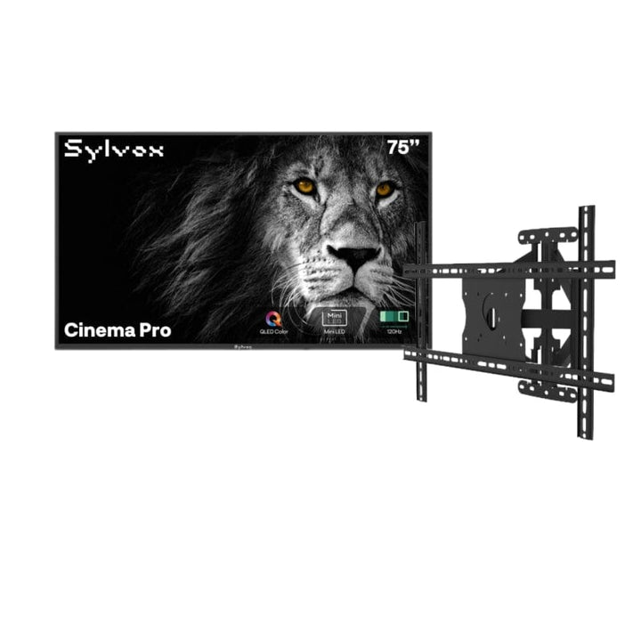 Sylvox Cinema Pro 75" Helio QLED Outdoor TV – 3500Nits, Cinematic Motion with 120Hz (2025 Model)
