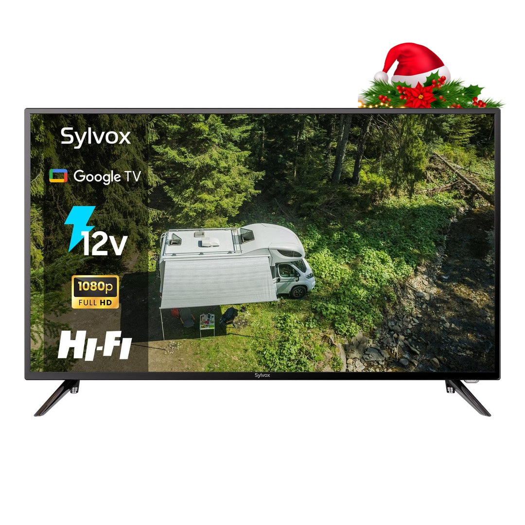 40" Smart 12V RV TV(2024 Google TV) -No DVD Combo-Vehicle series