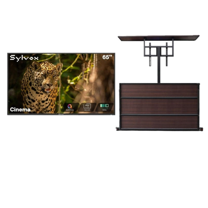 Sylvox Cinema 65" Helio QLED Outdoor TV – 2000 Nits, Cinematic Motion with 120Hz (2025 Model)