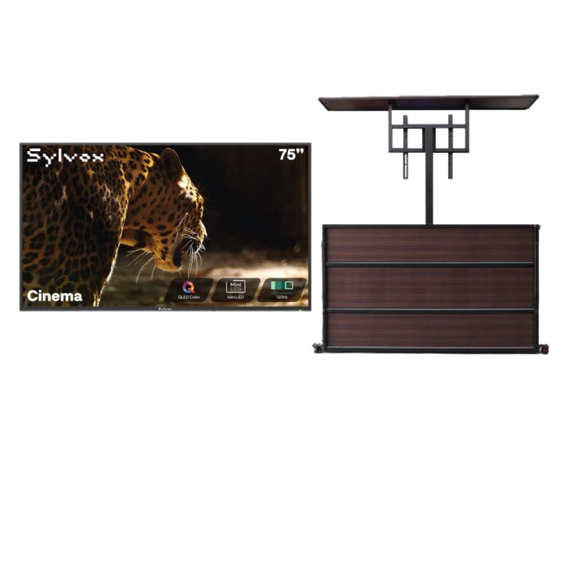 Sylvox Cinema 75" Helio QLED Outdoor TV – 2000 Nits, Cinematic Motion with 120Hz (2025 Model)