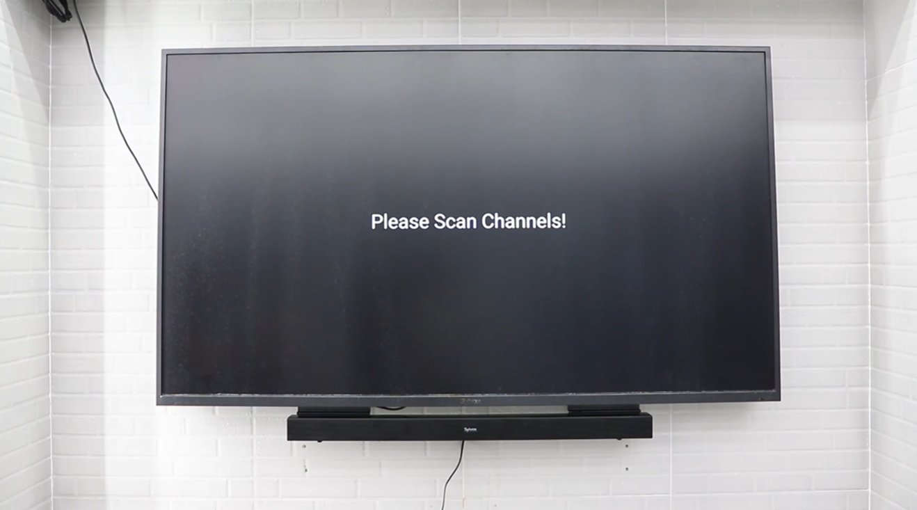 Soundbar Installation (Mounted Under the TV)