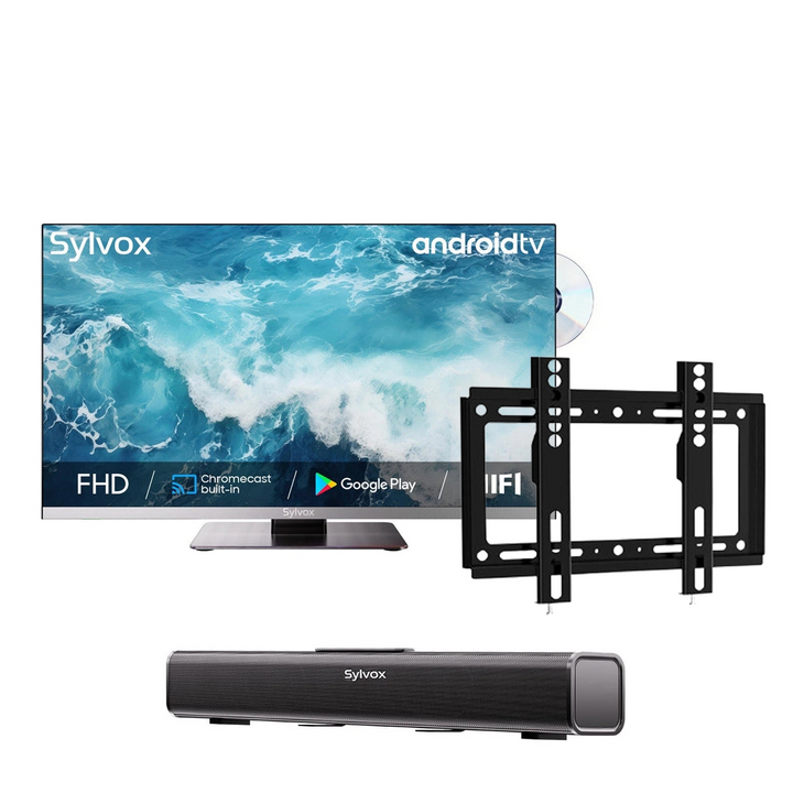 22 12V DVD Combo Ideal for Home and Marine(Marina series)+Wall Mount for 12V TV+12V Soundbar