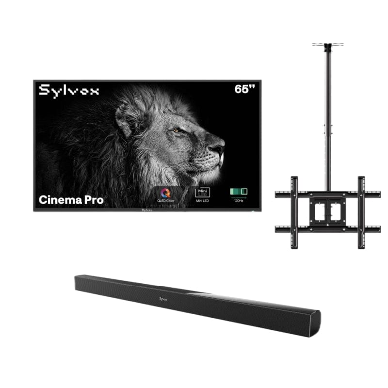 Sylvox Cinema Pro 65" Helio QLED Outdoor TV – 3500Nits, Cinematic Motion with 120Hz (2025 Model)