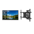 32" 2025 Pool SE 1500 Nit Full Sun Outdoor TV with Outdoor TV Wall Mount
