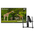 43" Frameless Pro Outdoor TV with Mortorized Ceiling Mount
