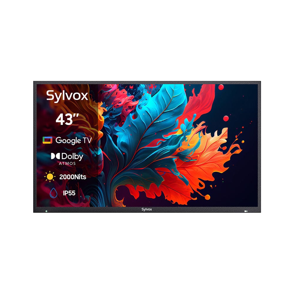 43" Full Sun Outdoor TV - 2024 Pool Pro Qled 2.0