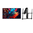 43" Pool Pro Qled 2.0 Full Sun Outdoor TV with Mortorized Ceiling Mount