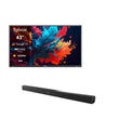 43" Pool Pro Qled 2.0 Full Sun Outdoor TV with S2 Soundbar