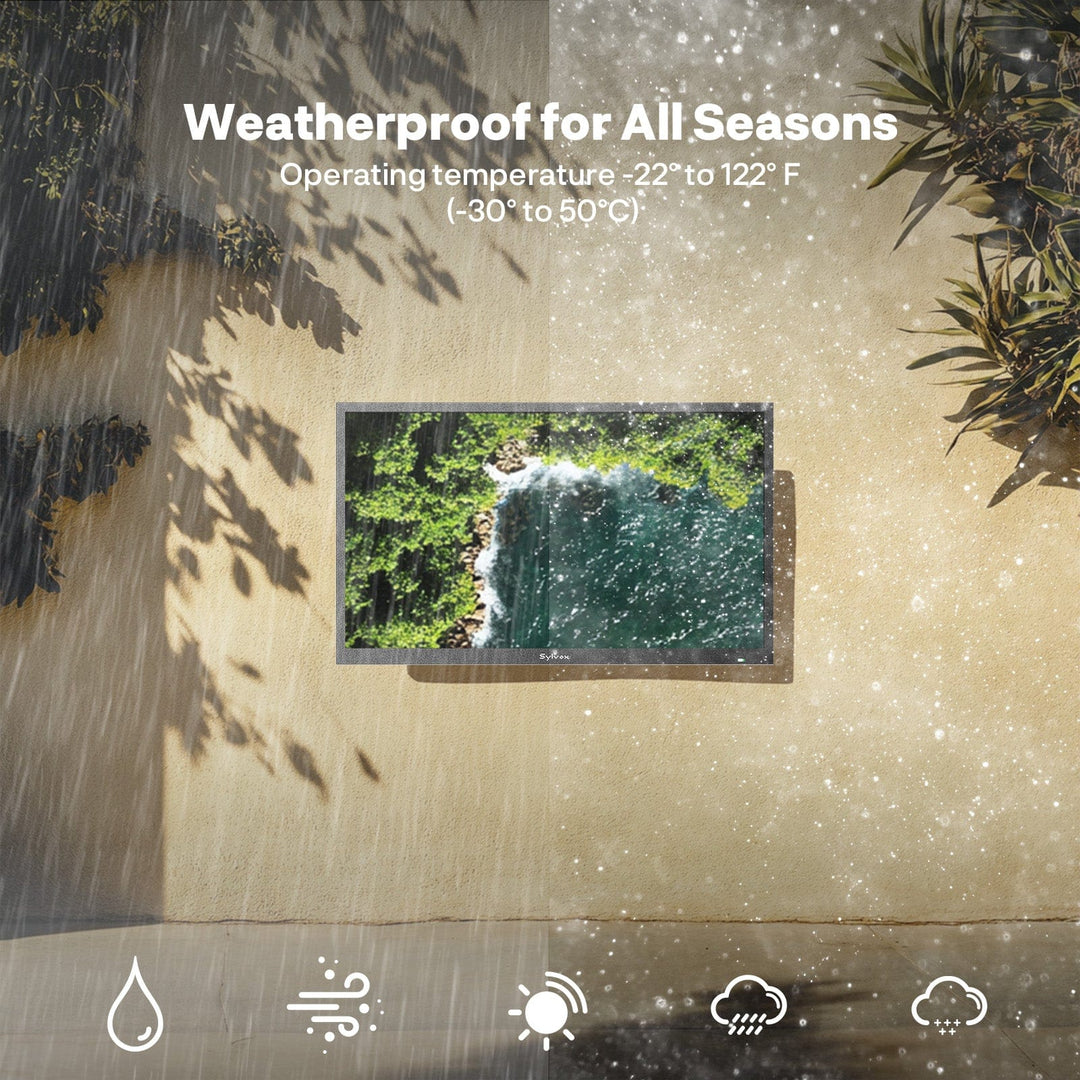 32" 1500 Nits Google Outdoor TV (Full Sun) - 2025 Pool SE