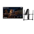 55" Cinema Helio QLED Full Sun Outdoor TV with Mortorized Ceiling Mount
