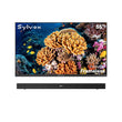 55" Frameless Partial Sun Outdoor TV with S2 Outdoor Soundbar