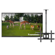 55" Frameless Pro Full Sun Outdoor TV with Ceiling Mount