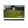 55" Frameless Pro Full Sun Outdoor TV with S2 Outdoor Soundbar