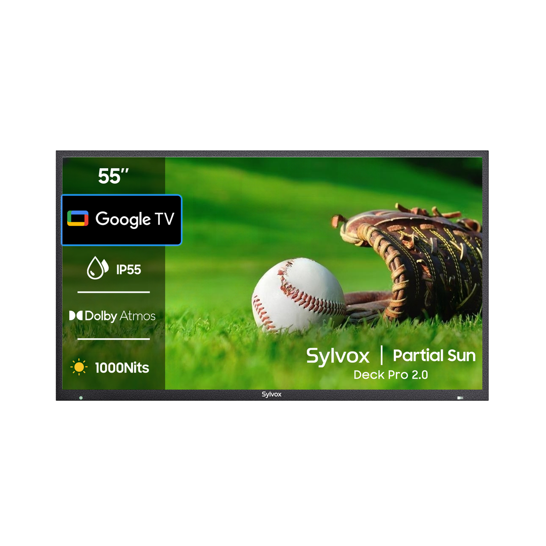 55" Partial Sun Outdoor TV - Deck Pro 2.0 Series
