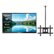 55" Pool Pro 2.0 Full Sun Outdoor TV with Ceiling Mount