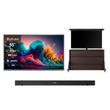 55" 1000Nit Advanced QLED  Google Outdoor TV (Partial Sun) - 2026 Deck Pro QLED 2.0