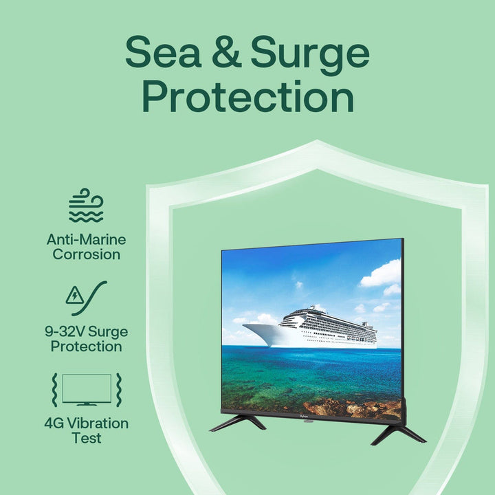 40" 12V RV TV -No DVD Combo for Home and Marine Use(Marine series)