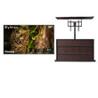65" Cinema Helio QLED Full Sun Outdoor TV with Cabinet
