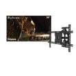 75" Cinema Helio QLED Full Sun Outdoor TV with Outdoor TV Wall Mount
