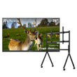 75" Frameless Pro Full Sun Outdoor TV with Rolling TV Cart