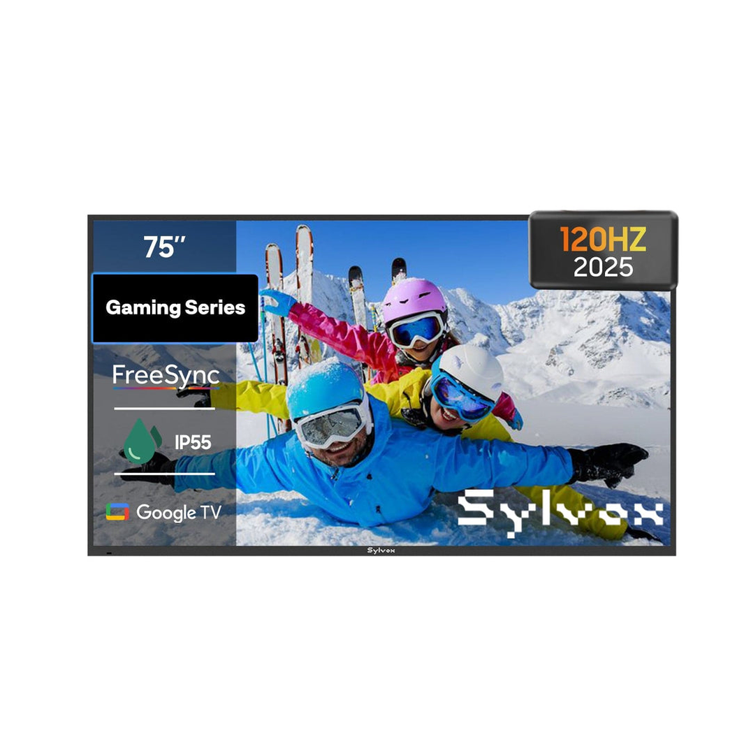 75" Partial Sun Outdoor TV - Gaming Series