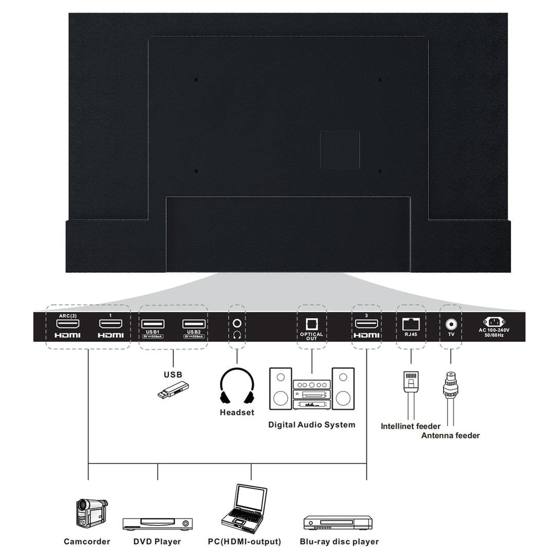 (Last 4 units) 75" Outdoor TV (Partial Sun) - 2023 Deck Pro Series