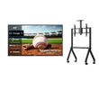 Deck Pro 2.0 43" Partial Sun Outdoor TV with Rolling TV Cart
