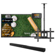 Deck Pro 2.0 65" Partial Sun Outdoor TV with Ceiling Mount & S2 Outdoor Soundbar
