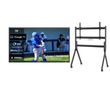 Deck Pro 2.0 75" Partial Sun Outdoor TV with Rolling TV Cart
