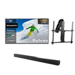 Gaming Series 65" Partial Sun Outdoor TV with Motorized Ceiling Mount & S2 Outdoor Soundbar