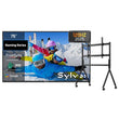 Gaming Series 75" Partial Sun Outdoor TV with Rolling TV Cart
