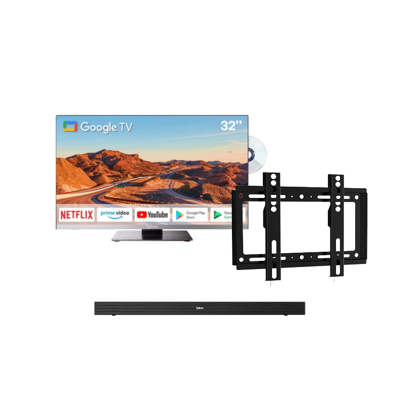 32'' Limo + Wall Mount + RV Soundbar