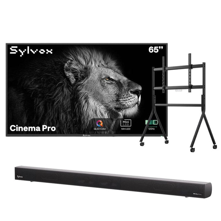 Sylvox Cinema Pro 65" Helio QLED Outdoor TV – 3500Nits, Cinematic Motion with 120Hz (2025 Model)