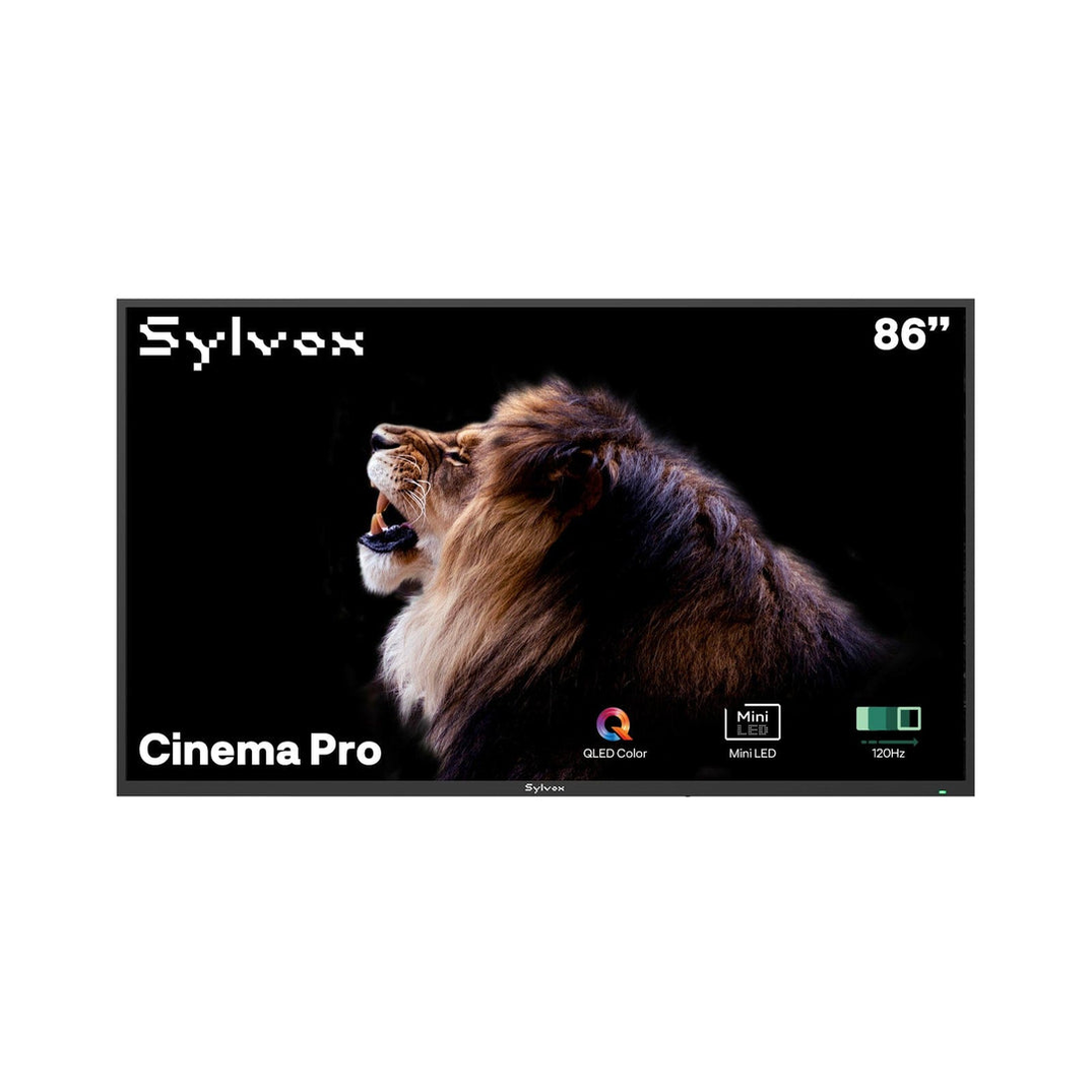 Sylvox Cinema Pro 86" Helio QLED Outdoor TV – 5000Nits, Cinematic Motion with 120Hz (2025 Model)