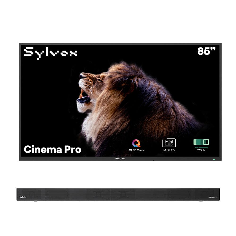 86" Outdoor TV, 3500 Nits, 120Hz - 2026 Cinema  Pro Helio QLED
