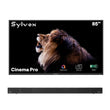 86" Outdoor TV, 3500 Nits, 120Hz - 2026 Cinema  Pro Helio QLED