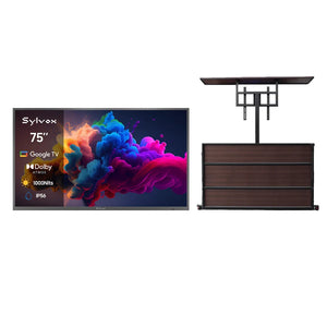 75" Lift Cabinet + Deck Pro Qled 2.0 75" (Partial Sun)