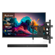55" 1000Nit Advanced QLED  Google Outdoor TV (Partial Sun) - 2026 Deck Pro QLED 3.0